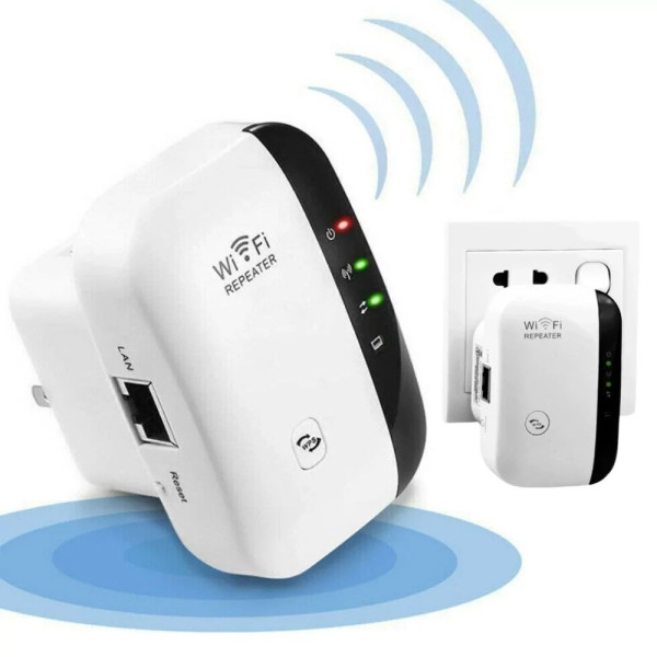 Репитер Wi-Fi Wireless-N Усилитель сигнала и расширитель диапазона до 300 Мбит/с, 2dBi, поддержка WPA/WPA2/WEP