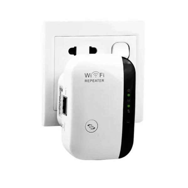 Репитер Wi-Fi Wireless-N Усилитель сигнала и расширитель диапазона до 300 Мбит/с, 2dBi, поддержка WPA/WPA2/WEP