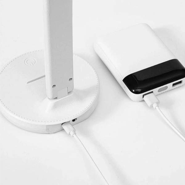 Настольная лампа Bailong BL-3201 с аккумулятором и USB-зарядкой, сенсорное управление, 3 режима свечения