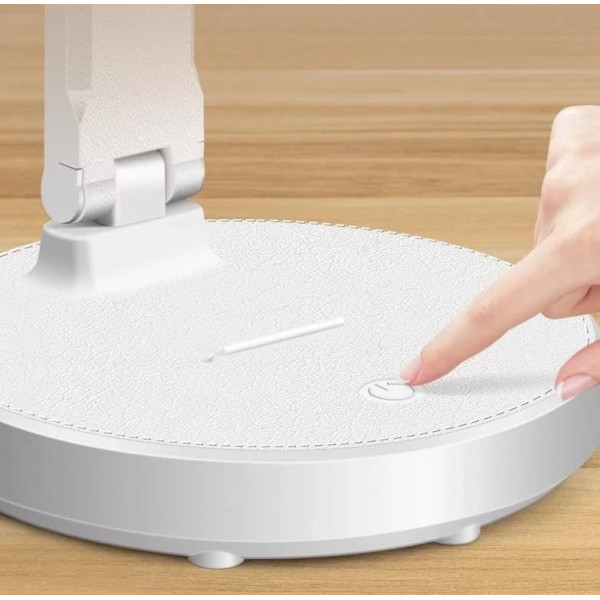 Настольная лампа Bailong BL-3201 с аккумулятором и USB-зарядкой, сенсорное управление, 3 режима свечения