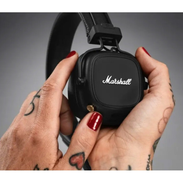 Беспроводные наушники Major IV Bluetooth с микрофоном, 80 часов работы, беспроводная зарядка