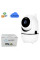 Поворотная IP камера QC011 WiFi беспроводная с микрофоном, динамиком, ночным видением и облачным хранением