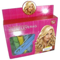 Волшебные бигуди для волос Magic Leverag + Коробка