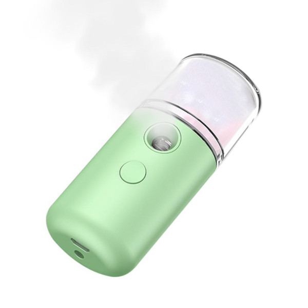 Ультразвуковой аккумуляторный увлажнитель воздуха для кожи лица Nano Mist Soraver с подсветкой