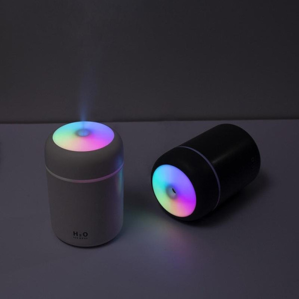 Ультразвуковой увлажнитель воздуха W-261 с LED подсветкой, USB питание, 300 мл