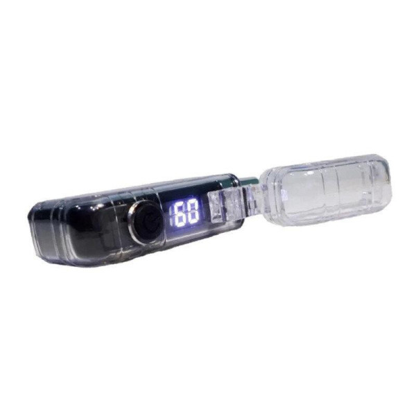 Электроимпульсная USB-зажигалка 9258 с фонариком, влагозащита, спиральная