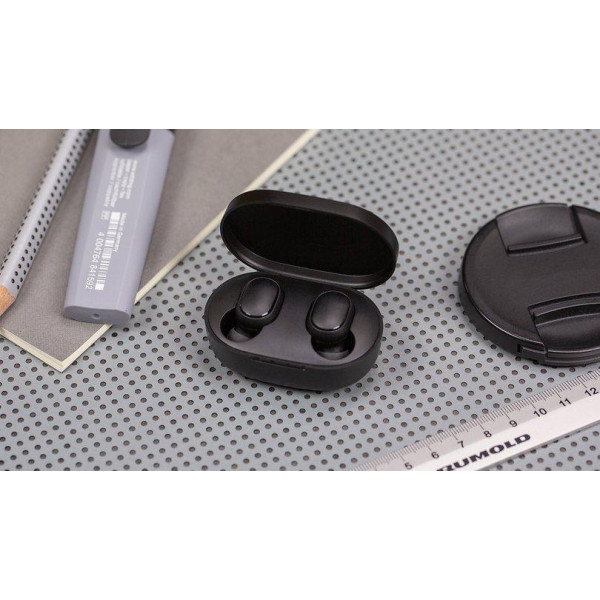 Наушники TWS Redmi Airdots Black, беспроводные с кейсом для зарядки