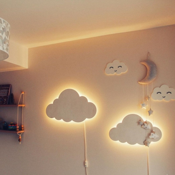 Ночник HA-43 "Cloud Lights" AND, светодиодный детский, стильный и безопасный
