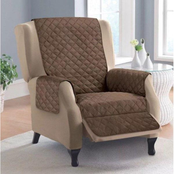 Couch Coat: Двухстороннее Стеганое Покрывало для Кресла
