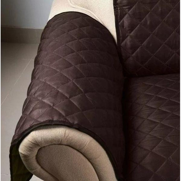 Couch Coat: Двухстороннее Стеганое Покрывало для Кресла