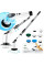 Электрощетка для уборки 50 см Cleaning Brush с 8 насадками и вращающейся головкой 360°