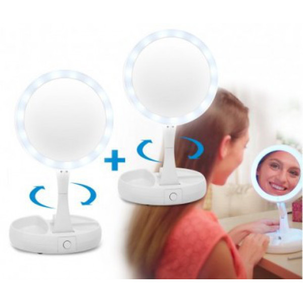 My Fold Away: Косметическое Зеркало с LED Подсветкой