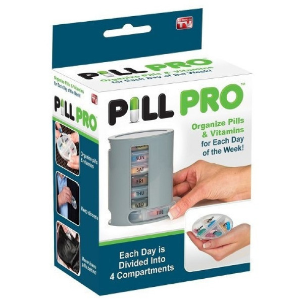 Органайзер для таблеток Pill Pro на 7 дней
