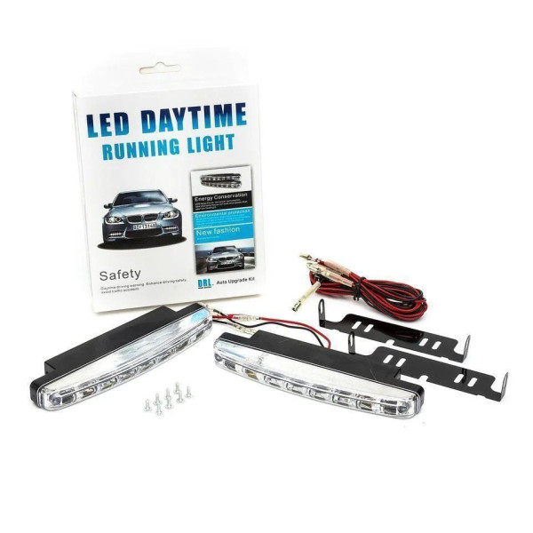 Автолампа 8LED DRL - Автомобильные Светодиодные Фары Дневного Света