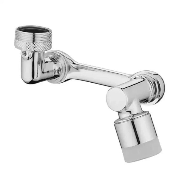 Пластиковая Насадка-Аэратор Faucet Splash Head для Смесителя с Поворотной Головкой на 1080 Градусов и 2 Режима