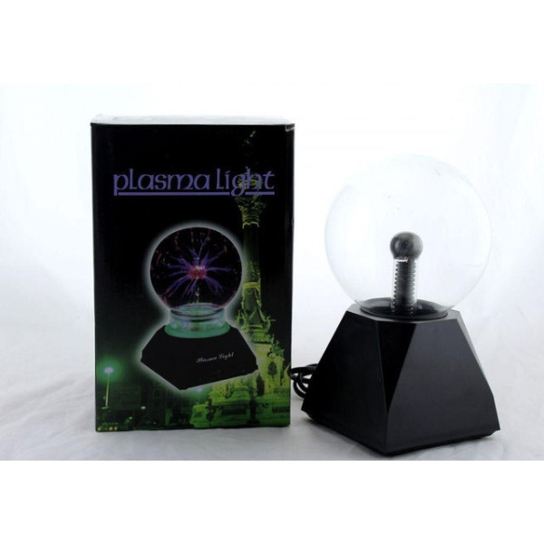 Плазменный шар с молниями ночник светильник Plasma Light Magic Flash Ball BIG 5 дюймов | Настольная лампа