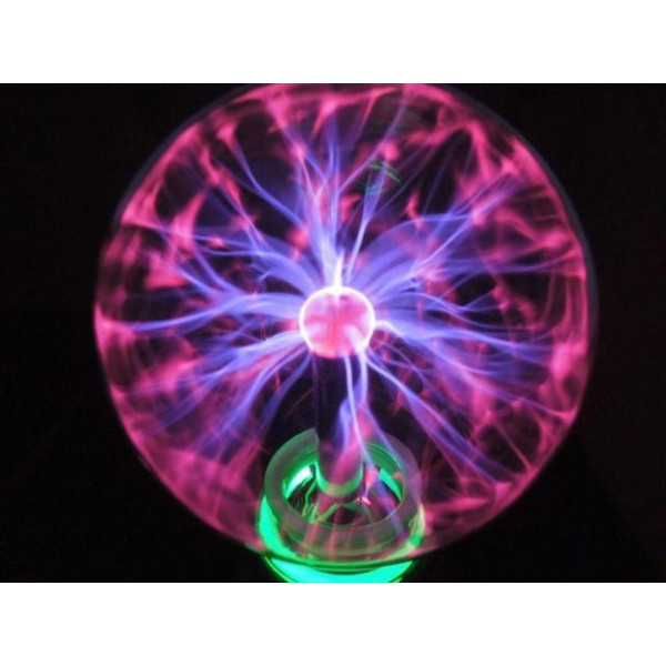Плазменный шар с молниями ночник светильник Plasma Light Magic Flash Ball BIG 5 дюймов | Настольная лампа