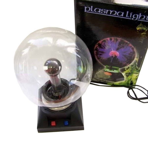 Плазменный шар с молниями ночник светильник Plasma Light Magic Flash Ball BIG 5 дюймов | Настольная лампа