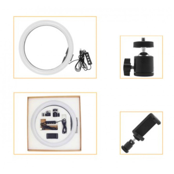Ring Fill Light JY-260A 26 см 10" USB LED кольцевая лампа без штатива | Профессиональная студийная светодиодна