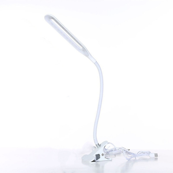 Гибкая настольная светодиодная USB лампа на прищепке 24LED - Беспроводная лампа с сенсорным переключателем