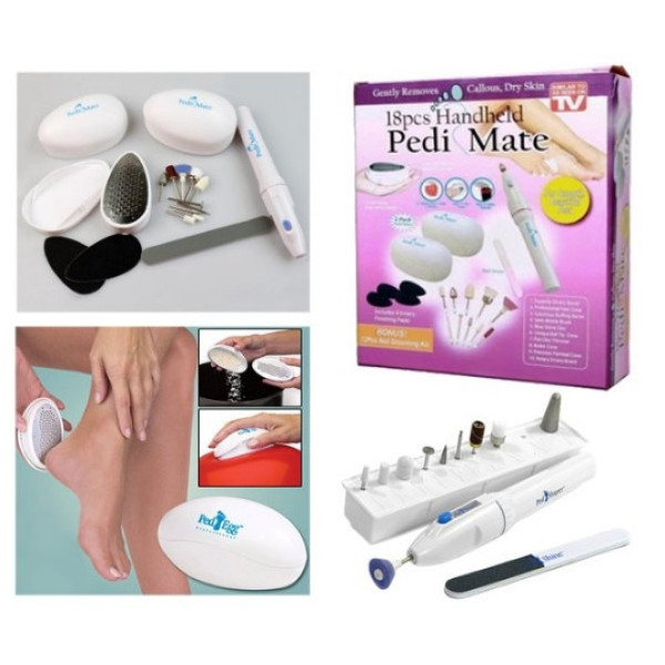 Pedi Mate 18 шт. Набор для маникюра и педикюра