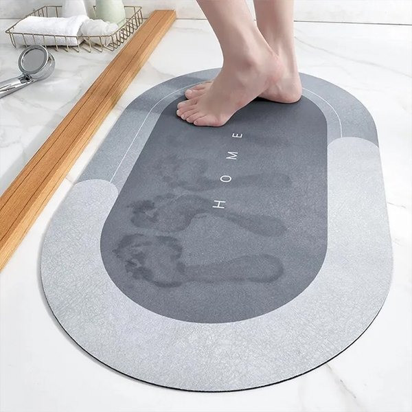 Коврик для ванной комнаты Bathlux антискользящий мягкий водопоглощающий 40x60