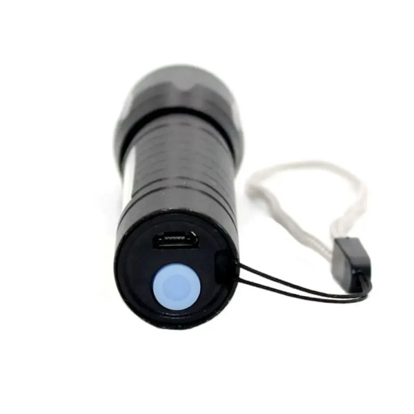 Ручной карманный фонарь BL-911 с зарядкой USB