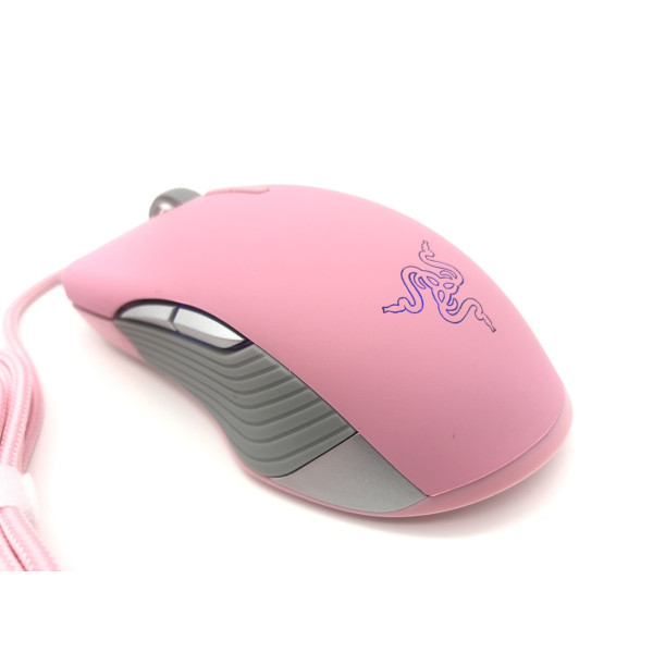 Геймерская игровая мышь с подсветкой Lancehead Tournament Edition Pink USB
