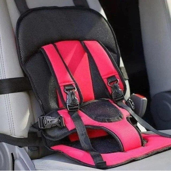 Детское безкаркасное автокресло Multi Function Car Cushion (Красное)