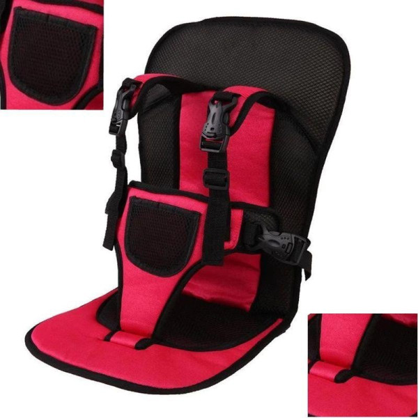 Детское безкаркасное автокресло Multi Function Car Cushion (Красное)