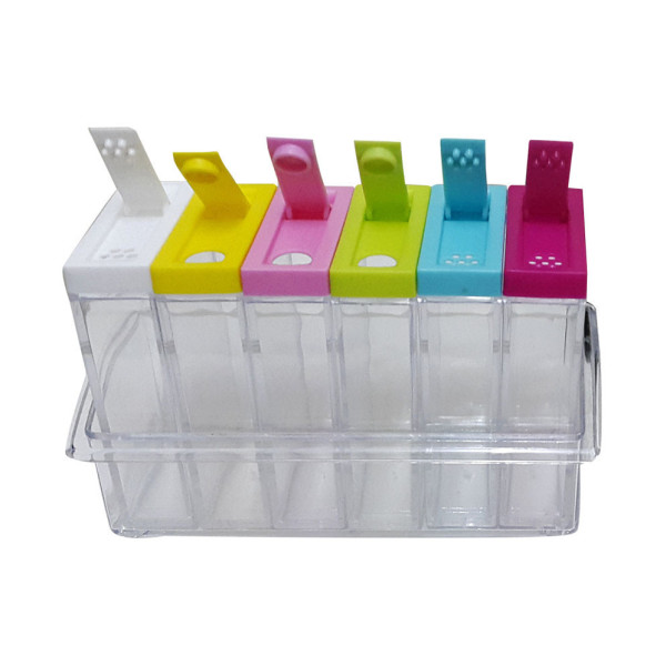 Кухонный органайзер для хранения специй Seasoning Six Piece Set