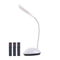 Настольная LED-лампа на батарейках (АААх3), MINI X-7188, Белая