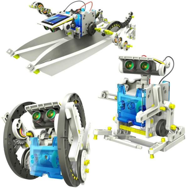 Конструктор робота на солнечной батарее "Educational Solar Robot 14 в 1"