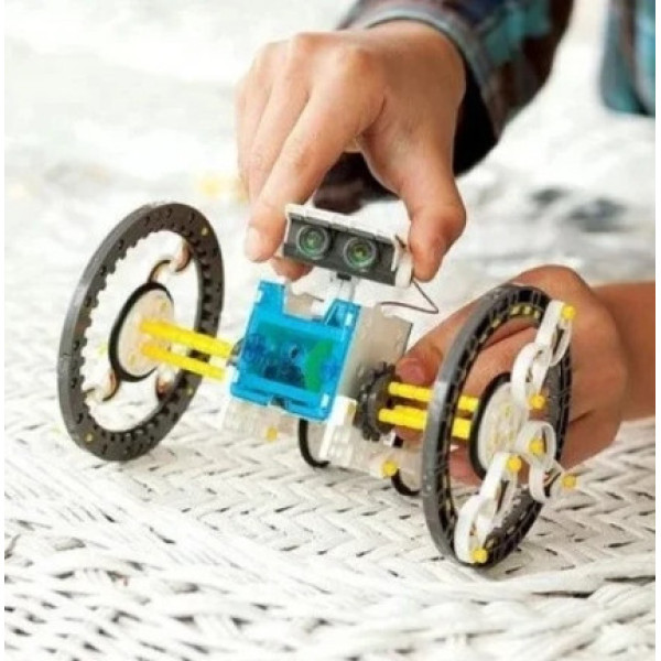 Конструктор робота на солнечной батарее "Educational Solar Robot 14 в 1"