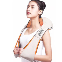 Универсальный массажер Massager of Neck Kneading, Электронный массажер для шеи, плеч, спины и поясницы  Описан