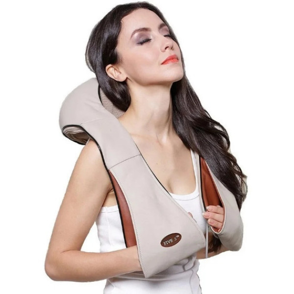 Универсальный массажер Massager of Neck Kneading, Электронный массажер для шеи, плеч, спины и поясницы  Описан