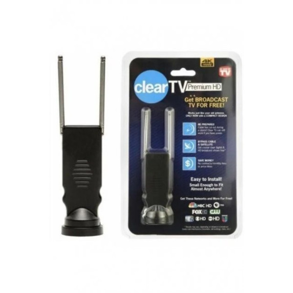 Мини Цифровая ТВ антенна для Т2 Clear TV Premium 4K RV-813