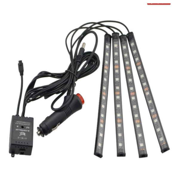 Цветное подсвечивание для автомобиля RGB LED Ambient HR-01678