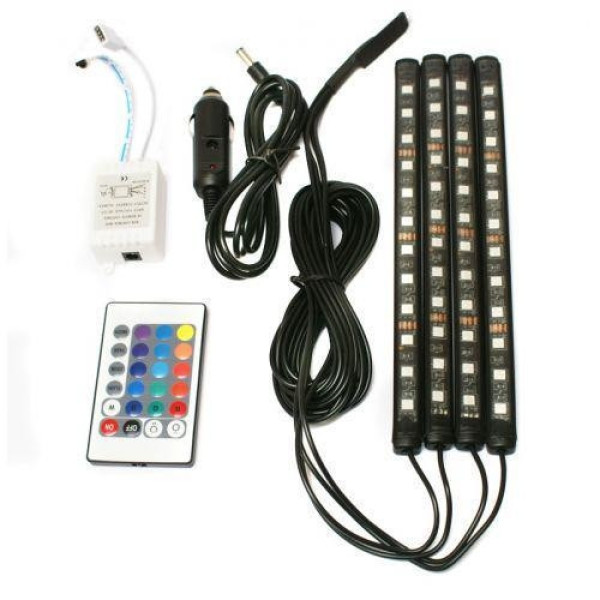 Цветное подсвечивание для автомобиля RGB LED Ambient HR-01678