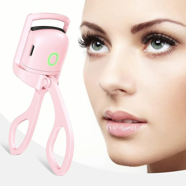 Удобные электрические USB щипцы-зажимы для завивки ресниц.