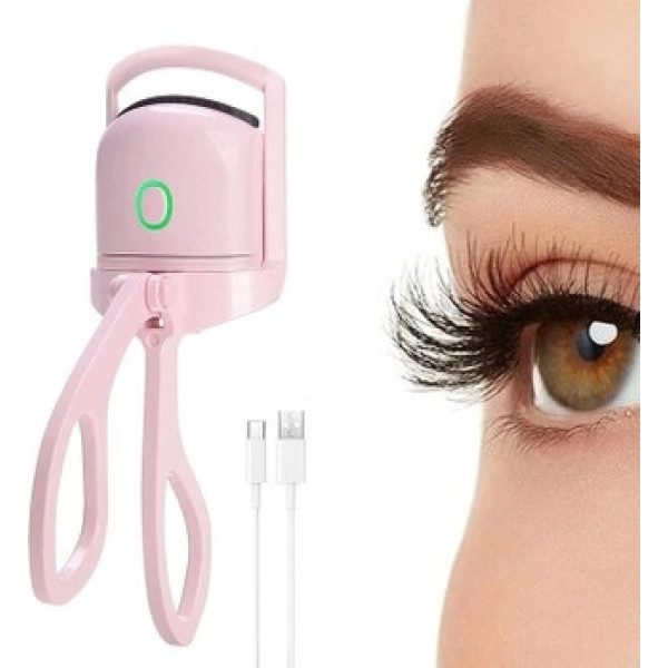 Удобные электрические USB щипцы-зажимы для завивки ресниц.