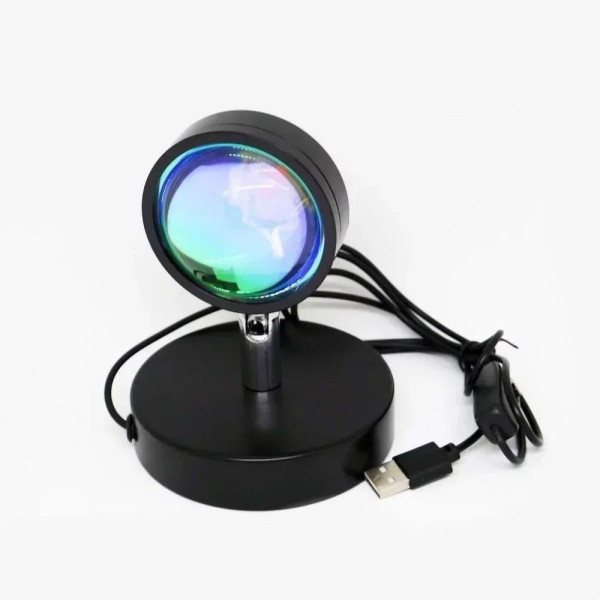 Лампа с проекцией рассвета "SUN LAMP USB" Проекционный светильник с эффектом солнца