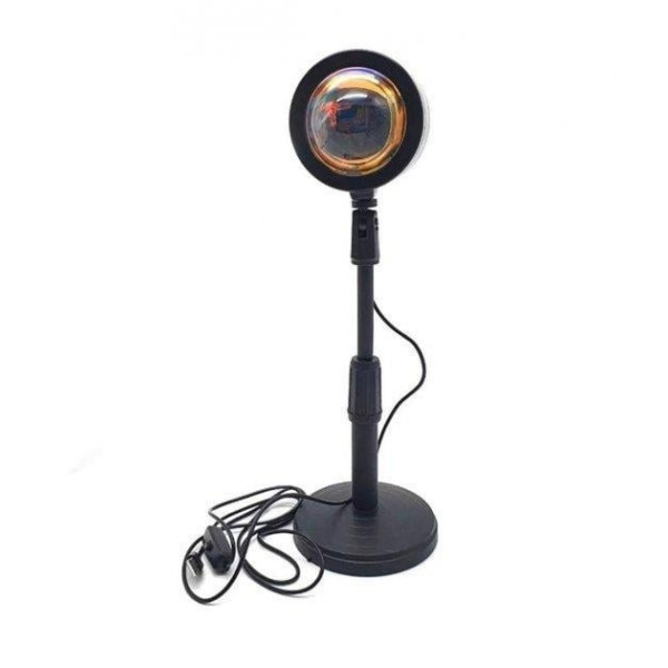 Лампа с проекцией рассвета "SUN LAMP USB" Проекционный светильник с эффектом солнца