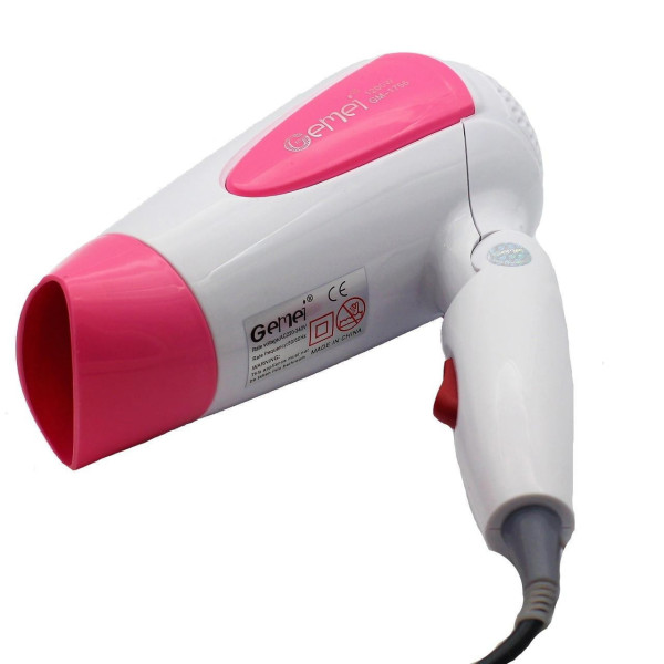Фен дорожный Gemei GM-1756 Pink