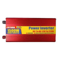 Авто инвертор преобразователь напряжения power inverter 1500w 12v-220v ac/dc, инвектор 1500 вт