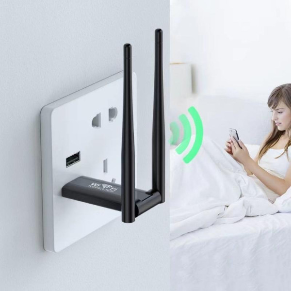 USB Wi-Fi репитер (500) для усиления сигнала и расширения покрытия сети