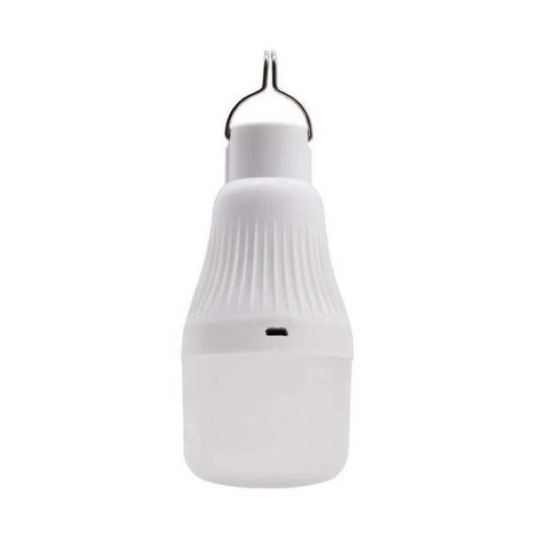 Кемпинговая LED лампа CL022 с солнечной панелью и аккумулятором, 10W