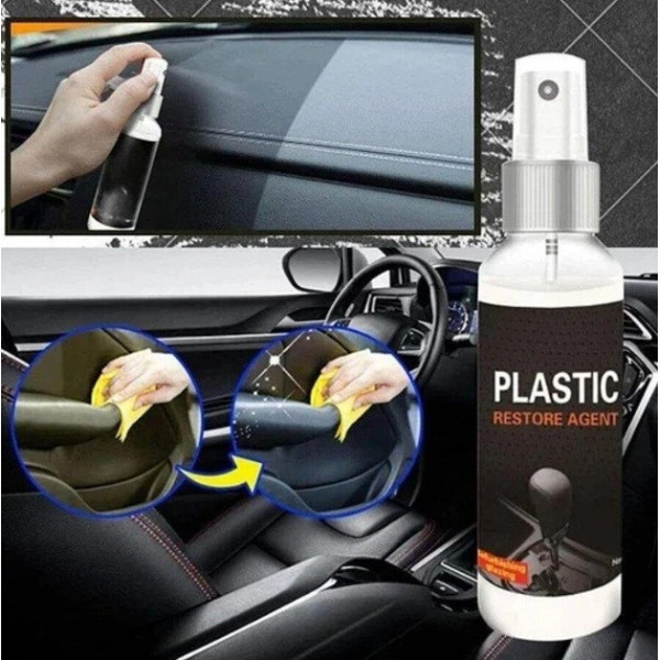 Полироль для автомобильных пластиковых деталей PLASTIC RESTORE, 30 мл