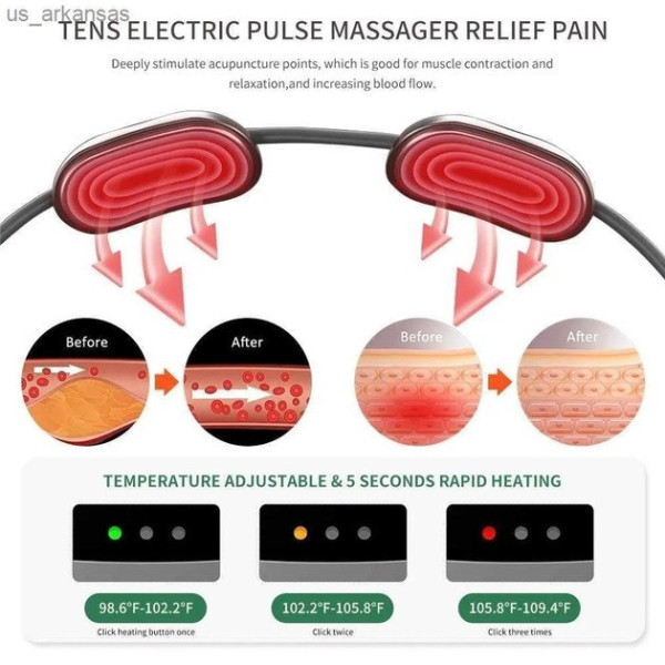 Микро-точечный массажер для шеи Neck Massager