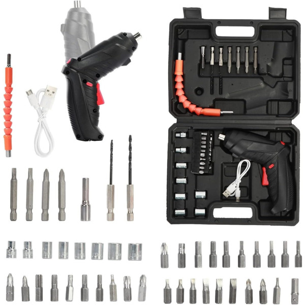 Комплект электроинструментов (шуруповерт и дрель) 3,6V, 1800mAh